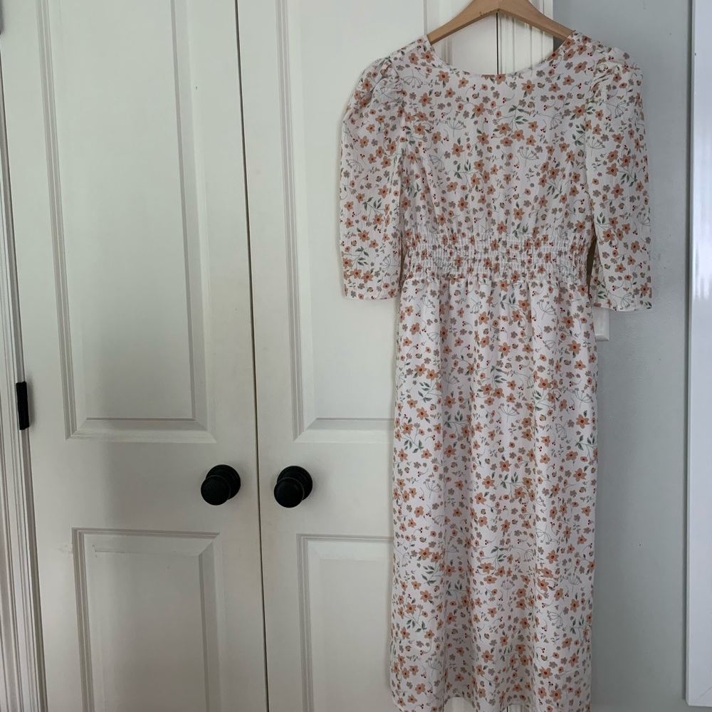 ROOLEE floral midi dress